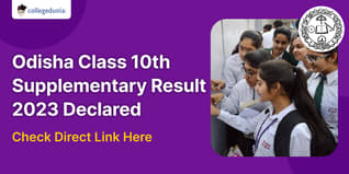 Odisha Class 10th Supplementary Result 2023 Declared; Check Direct Link Here
